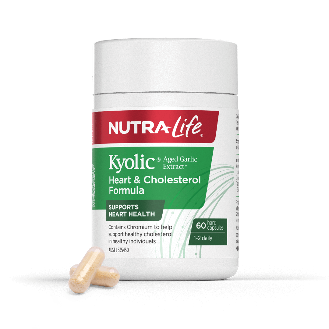 Nutra-Life Kyolic Aged Garlic Extract Heart & Cholesterol Formula